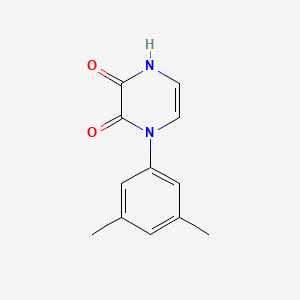 1-(3,5-Dimethylphenyl)-1,4-dihydropyrazine-2,3-dione