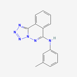 N-(3-methylphenyl)tetrazolo[5,1-a]phthalazin-6-amine