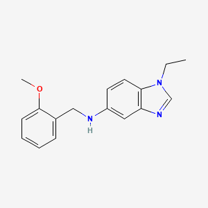 1-ethyl-N-(2-methoxybenzyl)-1H-benzimidazol-5-amine