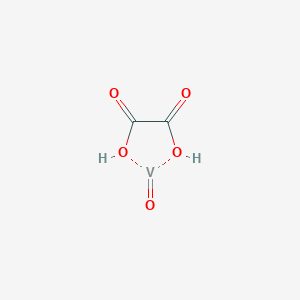 molecular formula C2O5V B1144279 Vanadyl oxalate CAS No. 15500-04-6