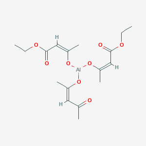 molecular formula C17H25AlO8 B1144309 乙酰乙酸乙酯(2,4-戊二酮)铝 CAS No. 19443-16-4