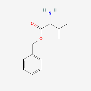 molecular formula C12H17NO2 B1144318 Benzyl 2-amino-3-methylbutanoate CAS No. 17645-51-1