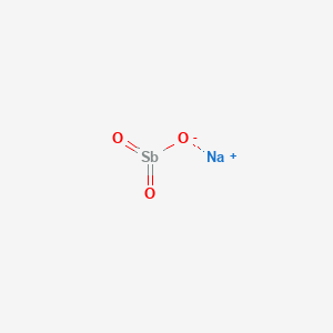 molecular formula Na.O3Sb B1144327 Sodium antimonate CAS No. 15432-85-6