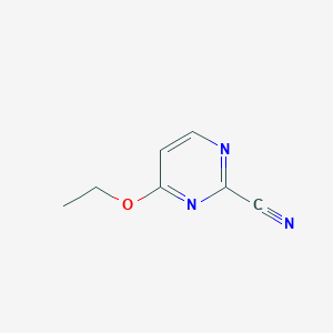 B114434 4-Ethoxypyrimidine-2-carbonitrile CAS No. 145947-99-5