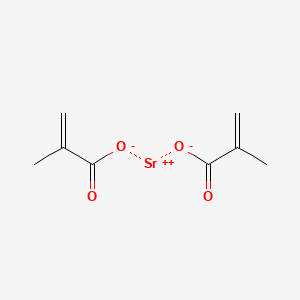 molecular formula C8H10O4Sr B1144343 Strontium methacrylate CAS No. 16436-33-2