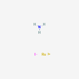 molecular formula H18I3N6Ru B1144345 Hexaammineruthenium triiodide CAS No. 16446-62-1