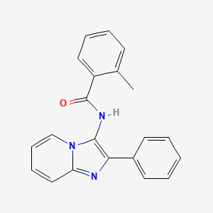 2-Methyl-N-{2-phenylimidazo[1,2-A]pyridin-3-YL}benzamide