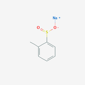 molecular formula C7H7NaO2S B1144385 2-Methylbenzenesulfinic acid sodium salt CAS No. 15898-37-0
