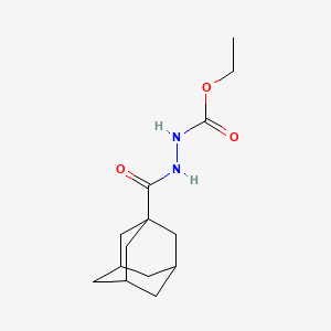 Ethyl 2-(1-adamantylcarbonyl)hydrazinecarboxylate