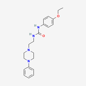 1-(4-Ethoxyphenyl)-3-[2-(4-phenylpiperazin-1-yl)ethyl]urea