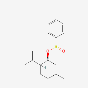 molecular formula C₁₇H₂₆O₂S B1144461 (1R,2S,5R)-(-)-Menthyl (S)-p-Toluenesulfinate CAS No. 1517-82-4