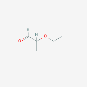 molecular formula C₆H₁₂O₂ B1144466 2-Isopropoxypropanal CAS No. 84952-70-5