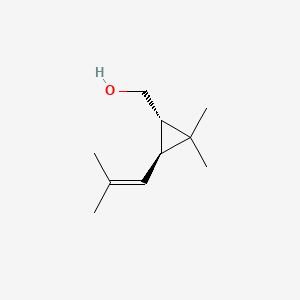 B1144467 trans-Chrysanthemol CAS No. 18383-58-9