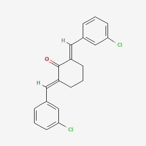 2,6-Bis(3-chlorobenzylidene)cyclohexanone