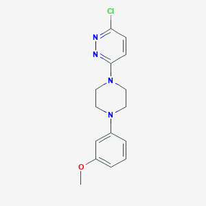 3-Chloro-6-[4-(3-methoxyphenyl)piperazin-1-yl]pyridazine