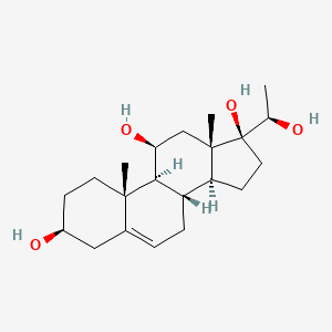 molecular formula C21H34O4 B1144494 5-Pregnene-3beta,11beta,17,20beta-tetrol CAS No. 19516-75-7