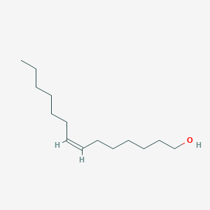 B1144497 cis-7-Tetradecenol CAS No. 40642-43-1