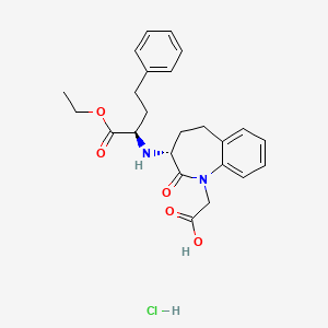 molecular formula C24H29ClN2O5 B1144535 Benazepril hydrochloride, (R,R)- CAS No. 88372-38-7