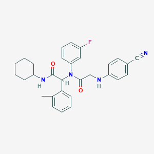 molecular formula C₃₀H₃₁FN₄O₂ B1144545 IDH-C227 CAS No. 1355324-14-9