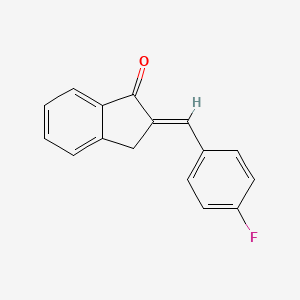 2-(4-Fluorophenylmethylene)-1-indanone