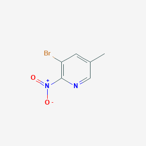 B114455 3-Bromo-5-methyl-2-nitropyridine CAS No. 155790-02-6