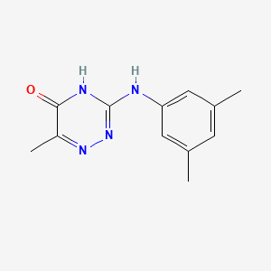 3-[(3,5-Dimethylphenyl)amino]-6-methyl-1,2,4-triazin-5-ol