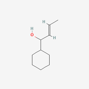 molecular formula C10H18O B1144606 1-环己基-2-丁烯-1-醇 CAS No. 18736-82-8