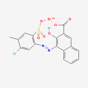 molecular formula C18H11ClN2O6SSr B1144608 颜料红 48:3 CAS No. 15782-05-5