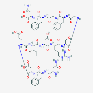 molecular formula C67H92N18O23 B114461 奥柯激肽 CAS No. 145344-97-4
