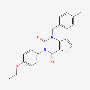 3-(4-ethoxyphenyl)-1-(4-methylbenzyl)thieno[3,2-d]pyrimidine-2,4(1H,3H)-dione