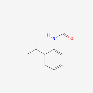 molecular formula C₁₁H₁₅NO B1144622 Acetamide, N-[2-(1-methylethyl)phenyl]- CAS No. 19246-04-9