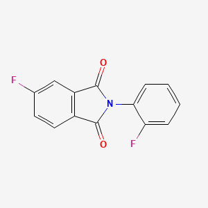 5-Fluoro-2-(2-fluorophenyl)isoindole-1,3-dione