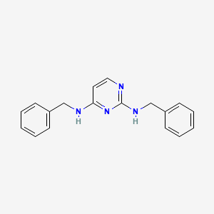 N2,N4-Dibenzylpyrimidine-2,4-diamine