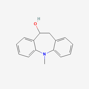 B1144717 5-Methyl-10,11-dihydro-5H-dibenzo[b,f]azepin-10-ol CAS No. 28291-62-5