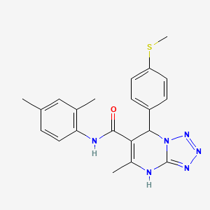 N-(2,4-dimethylphenyl)-5-methyl-7-[4-(methylsulfanyl)phenyl]-4,7-dihydrotetrazolo[1,5-a]pyrimidine-6-carboxamide