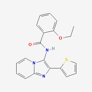 2-Ethoxy-N-[2-(thiophen-2-YL)imidazo[1,2-A]pyridin-3-YL]benzamide