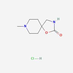 8-Methyl-1-oxa-3,8-diazaspiro[4.5]decan-2-one hydrochloride