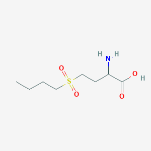 molecular formula C₈H₁₇NO₄S B1144785 2-Amino-4-(butylsulfonyl)butanoic acid CAS No. 134859-31-7