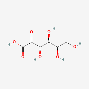 (3S,4S,5R)-3,4,5,6-tetrahydroxy-2-oxohexanoic acid