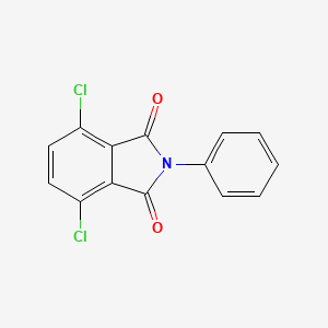 molecular formula C₁₄H₇Cl₂NO₂ B1144792 4,7-Dichloro-2-phenylisoindoline-1,3-dione CAS No. 943430-62-4