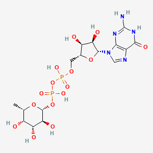 molecular formula C16H23N5Na2O15P2 B1144813 GDP-beta-L-fucose CAS No. 15839-70-0