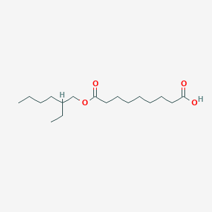 molecular formula C₁₇H₃₂O₄ B1144858 9-((2-Ethylhexyl)oxy)-9-oxononanoic acid CAS No. 13050-58-3