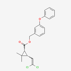 molecular formula C₂₁H₂₀Cl₂O₃ B1144874 cis-Permethrin CAS No. 61949-76-6
