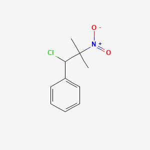 (1-Chloro-2-methyl-2-nitropropyl)benzene
