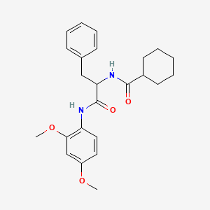 Nalpha-(cyclohexylcarbonyl)-N-(2,4-dimethoxyphenyl)phenylalaninamide