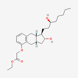 molecular formula C₂₅H₃₈O₅ B1144914 Unii-T9FM9PQ955 CAS No. 1355990-07-6