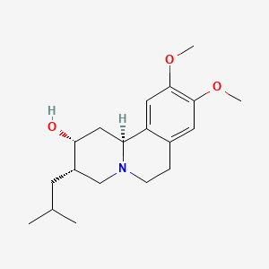 B1144949 (2R,3S,11bS)-3-Isobutyl-9,10-dimethoxy-2,3,4,6,7,11b-hexahydro-1H-pyrido[2,1-a]isoquinolin-2-ol CAS No. 924854-62-6