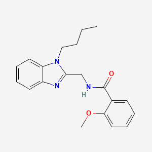 N-[(1-butyl-1H-benzimidazol-2-yl)methyl]-2-methoxybenzamide