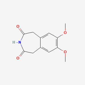 7,8-dimethoxy-1H-3-benzazepine-2,4(3H,5H)-dione