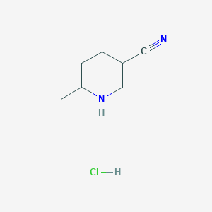6-Methylpiperidine-3-carbonitrile hydrochloride